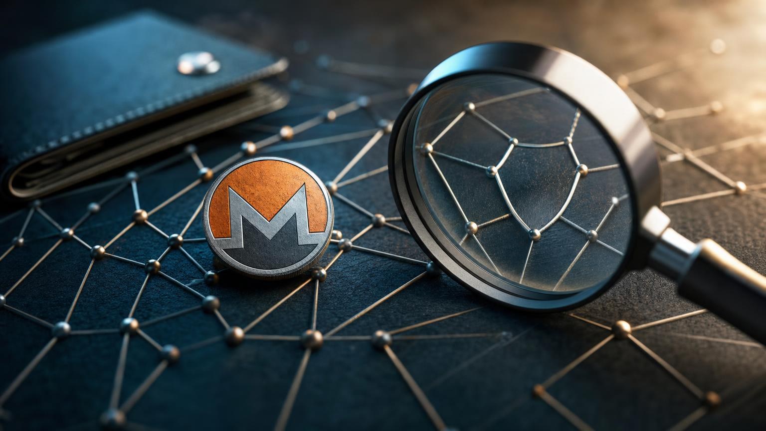 A beginner carefully comparing a Monero recipient address and exchange details before confirming an XMR transaction